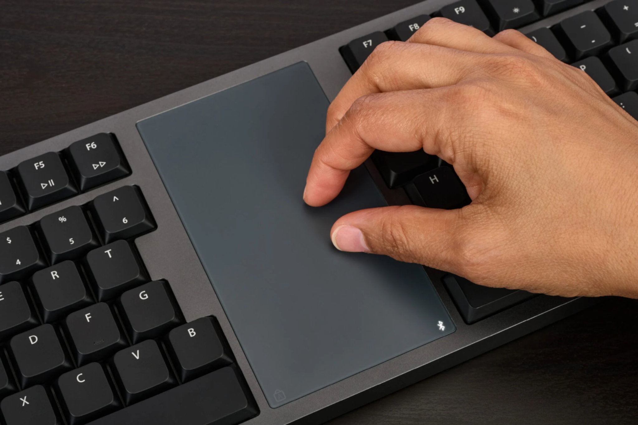 Kinesis Form Split Keyboard with Central Touchpad